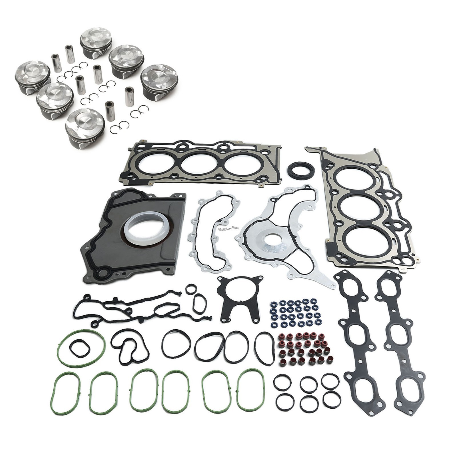 Engine Overhaul Piston Gasket Kit 86.50mm Fit For Maserati Ghibli Levante
