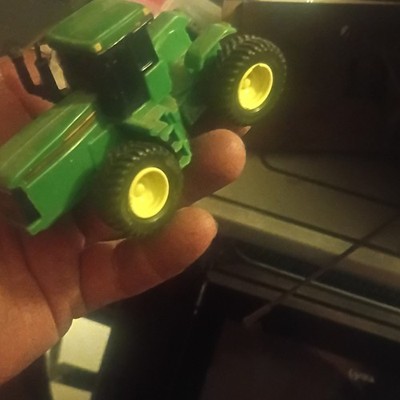 John Deere Green Diecast Toy Tractor Agriculture Theme