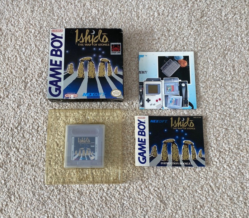 ISHIDO The Way of The Stones - Nintendo Game Boy – Boxed & Complete *RARE*