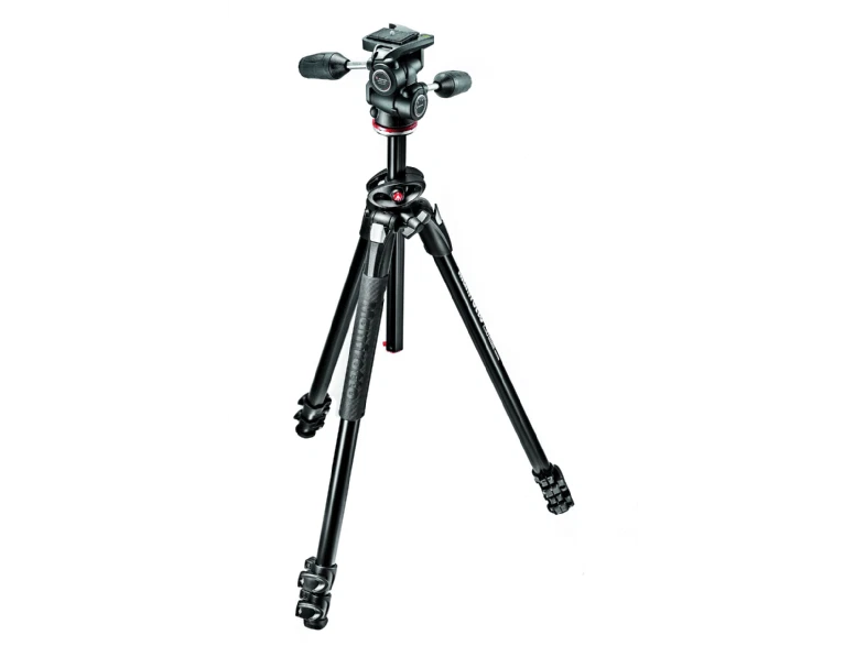 MANFROTTO MK290DUA3-3W Dreibein Stativ, Schwarz, Höhe offen bis 55 mm - Bild 2 von 4