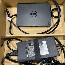 Dell Dock WD15 USB-C Type-C K17A 05FDDV with 130W Ac Adapter
