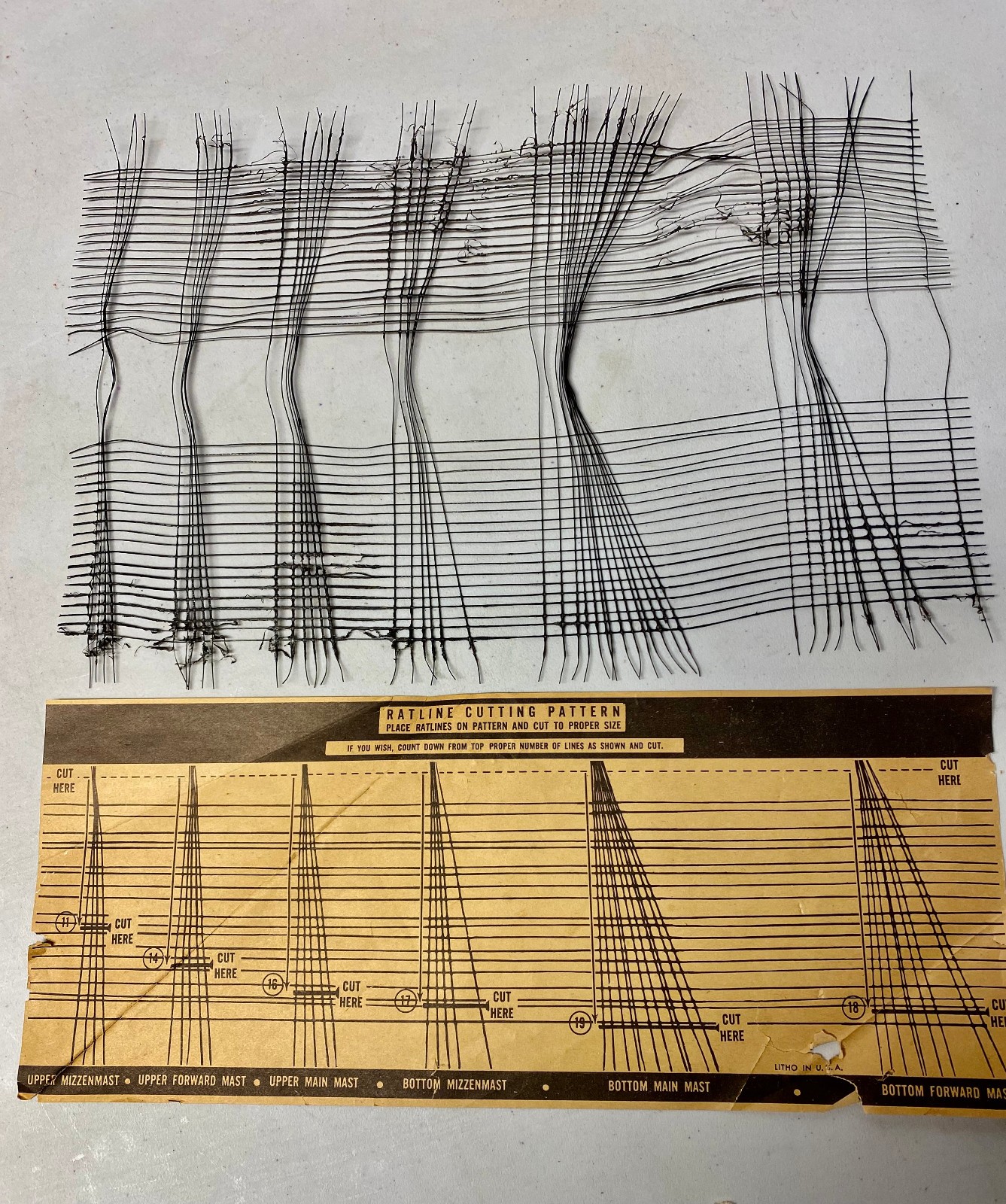 H319  Rigging Part/instructs