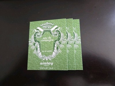 Sisley Eau De Campagne Eau De Toilette Travel Size 0.06oz. 3-Pack