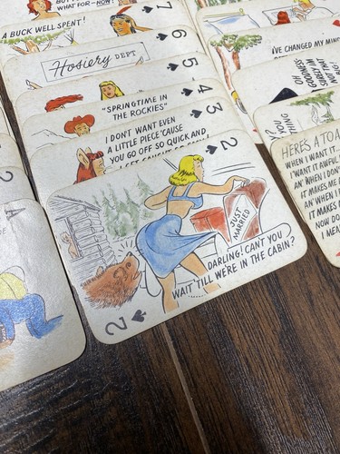 PACK DESPEDIDA DE SOLTERO CARTAS COMPLETO AÑOS 50 CÓMIC ADULTO DIBUJOS ANIMADOS - (INCOMPLETO) - Imagen 4 de 17