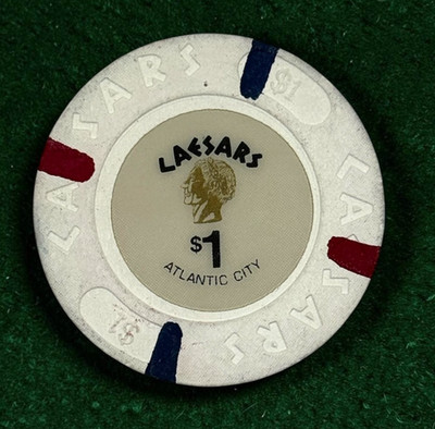 CAESARS CASINO ATLANTIC CITY CASINO $1 CASINO CHIP