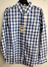 Wrangler Riata Long Sleeve Plaid Shirt, 112365846, Light Weight, Royal Plaid