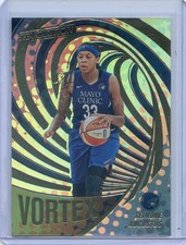 2022 Panini Revolution WNBA SEIMONE AUGUSTUS #9 VORTEX INSERT LYNX