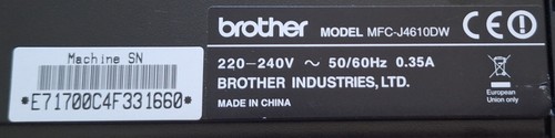 Ersatzteile für Brother MFC-J4610DW