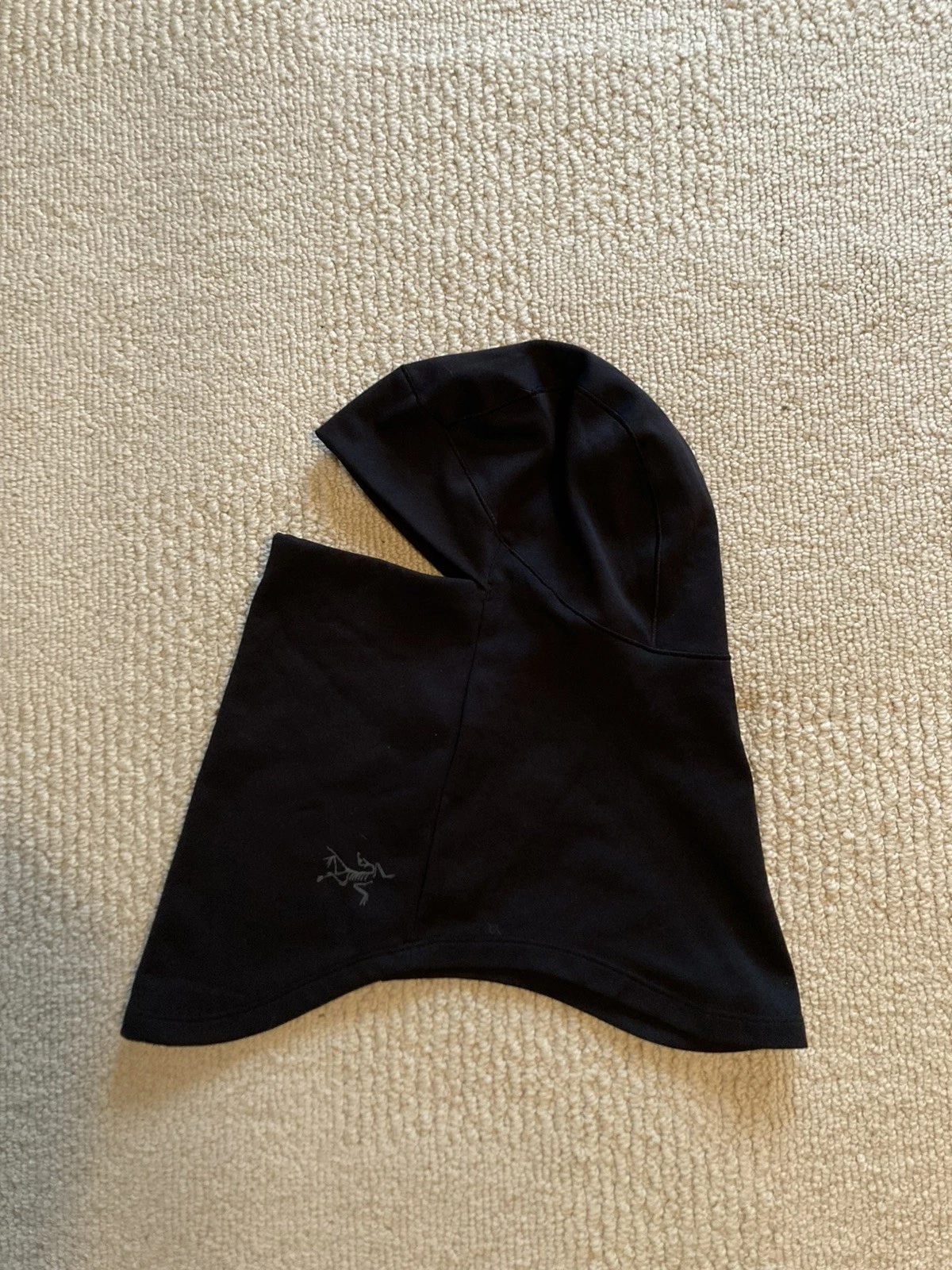 Arc'teryx Motus Balaclava Black Skully Ski Hiking Lightweight Mens Unisex LG XL
