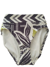CALIA Women's High Waisted Wide Band High Leg Swim Bottoms XL