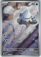 snover pokemon card {067/063}Snover Evolves from null Type Snover - 009/198 (Reverse Foil)