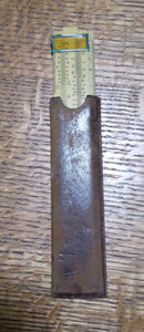 Mid-century MARC~Paris, France CELLULOID Pocket Slide Rule~Leather Case~S.G.D.G