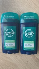 2X Men's Tom's of Maine Aluminum Free Deodorant Eucalyptus and Sandalwood 2.6 oz