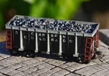 VINTAGE Carson & Colorado COAL HOPPER HO Made in USA c.1960's