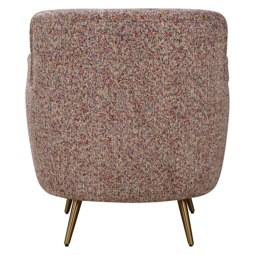 Uttermost Gemstone Confetti Toned Accent Chair - Picture 4 of 6