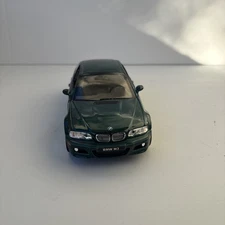 2000 BMW M3 Coupe Die Cast 1:24 Scale Solido Green Rare No Box
