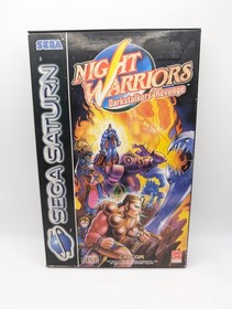 Night Warriors Darkstalkers Sega Saturn Pal Complete Ita Mint Perfect