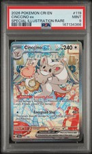 Cinccino ex - 119/086 PSA 9 Chaos Rising Special Illustration Pokemon - MINT on eBay