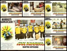 FOTOBUSTA SET COMPLETO MANIFESTO POSTER CINEMA COOL RUNNINGS FILM SEUL BOB SPORT