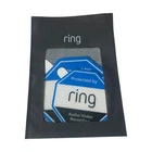 Ring Security Reflective Window Stickers Audio Video Recording Decals 2Pack Blue