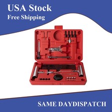 Tire Repair Kit Heavy Duty Tubeless Tyre Flat Fix Automotive Tools Set Of 68