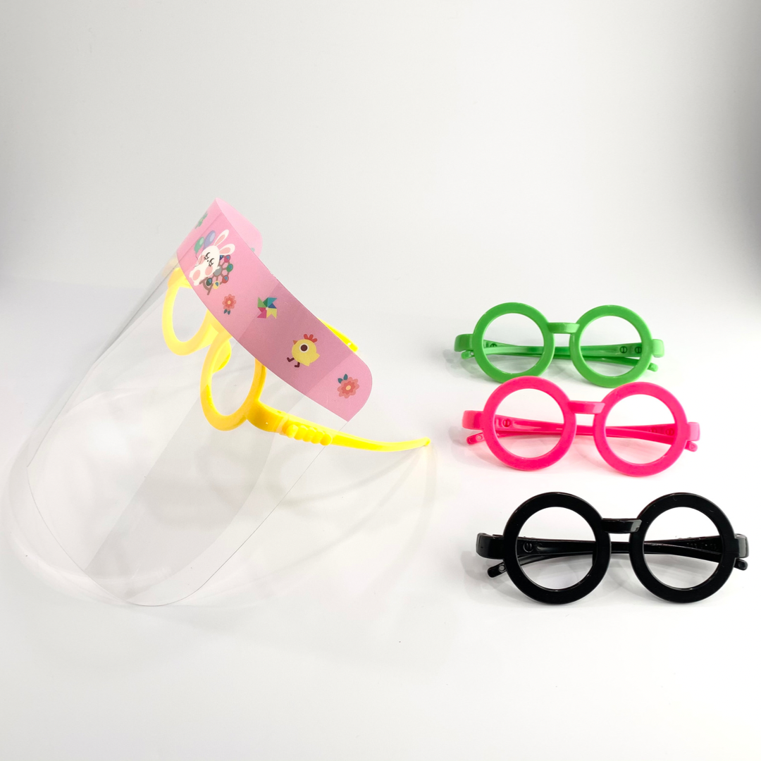 Toddlers Face shield Eyewear Bunny 4 Frame P53 Pack San Diego Mall Color