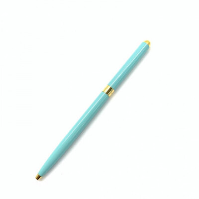 Tiffany & Co. Retractable Slim Ballpoint Pen Enamel-Blue with Box