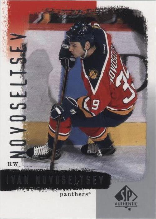 2000-01 SP Authentic - Ivan Novoseltsev #40 - 1 of 1