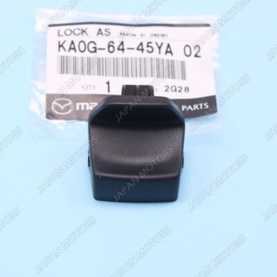 ok4521610確認 Genuine OEM Mazda Center Console Lid Lock Latch Black Color