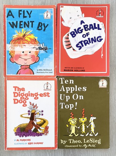 Cat In The Hat Beginner Books Bulk Snow Summer Ball Of String Dog Ten Apples - Picture 4 of 18