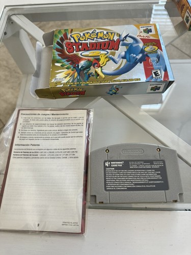 Pokemon Stadium 2 N64 Nintendo 64 CIB- Game And manuals-RARE! - Picture 10 of 13
