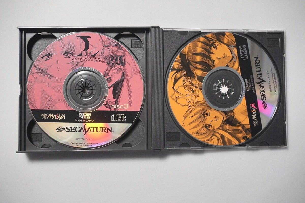 Sega Saturn Langrisser Tribute 1 2 3 4 5 I II III IV V Japan SS