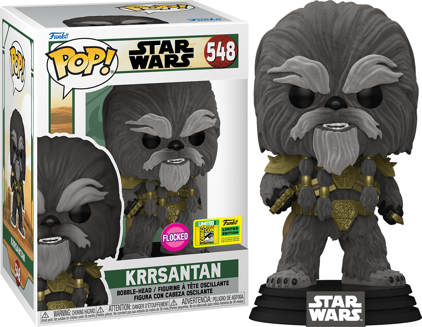 Funko POP! Star Wars - Krrsantan (Flocked)(2022 SDCC) #548