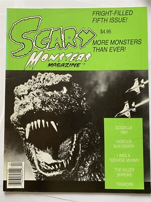 SCARY MONSTERS #5 Godzilla Horror Magazine - 1993 VF/NM 