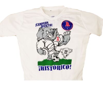 CAMISA CAMPEON INVICTO ELEFANTE DE ALIANZA FC EL SALVADOR