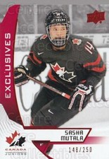 2019 Upper Deck Team Canada Exclusives #4 Sasha Mutala