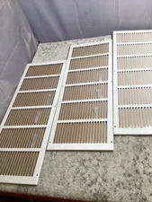 3 NEW PROSELECT PSRGW 30" x 10" Residential 1-Way 1/2" Stamped Fin Return Grille