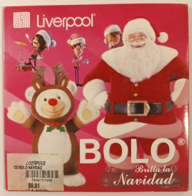 LUIS MIGUEL MORENO -BOLO BRILLA LA NAVIDAD- 2016 MEXICAN CD ALBUM