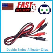 New Alligator Probe Test Lead Clip to Probe Cable for Multimeter