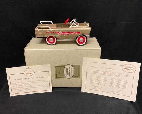 Miniature Voiture à Pédales Kiddie Car Classics – Circus Car 1961, Hallmark QHG9014, Métal