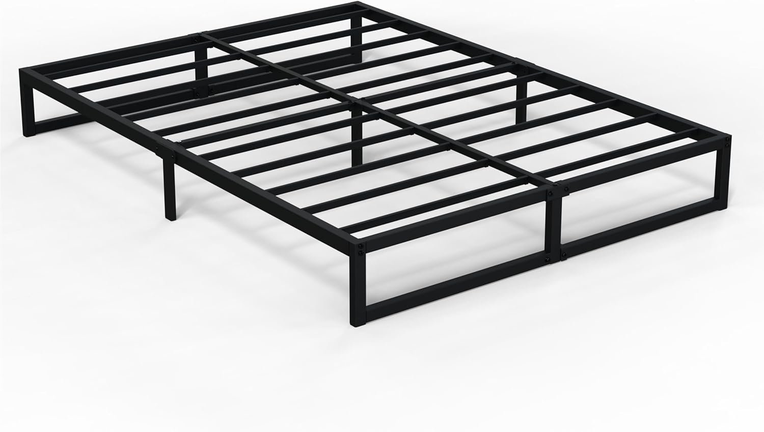 8 Inch Bed Frame Full Metal Platform Mattress Foundation with Steel Slat Support