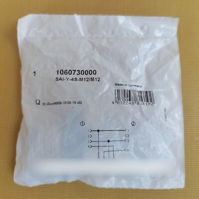 1PC NEW Weidmuller SAI-Y-4S-M12/M12 1060730000 splitter Free Shipping#QW