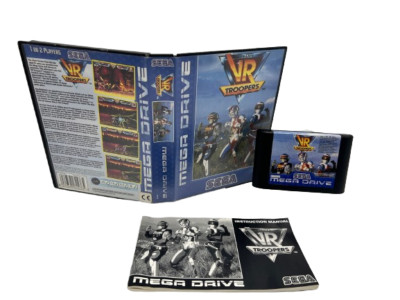 Saban´s VR Troopers   Sega Mega Drive   Zustand sehr gut   OVP   CIB   getestet