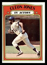 1972 Topps #32 Cleon Jones