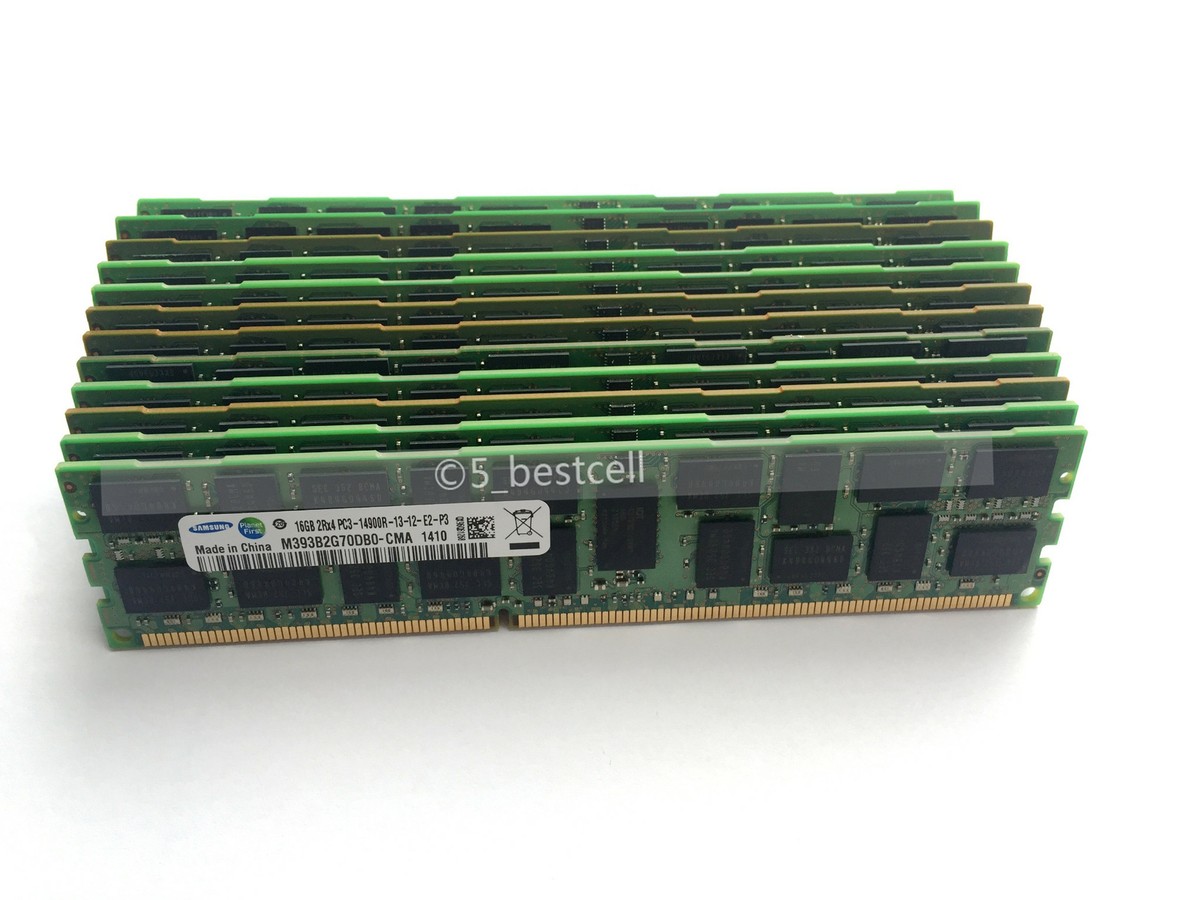 16GB 32GB 64GB 128GB 256GB DDR3 1866 MHZ PC3-14900R 2RX4 REG ECC