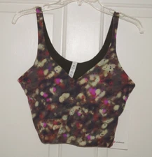 NWT Authentic LULULEMON ALIGN Women's Multi Color Sports Bra Size 12