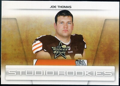 2007 Donruss Playoffs Studio Rookies #RS-17 - Joe Thomas RC