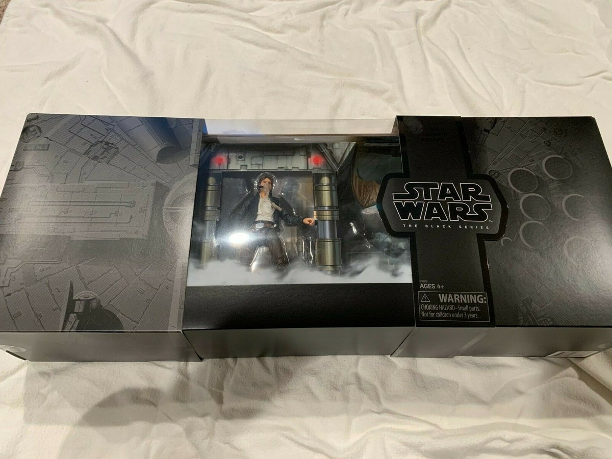 Hasbro Star Wars Black Series - Set Esclusivo SDCC 2018: Han Solo (Exogorth Escape) Con Mynock - Action Figure 6"