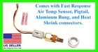 Fits Gm Threaded Intake Fast Air Temperature Sensor Iat 3/8" Bung Pigtail Lsx