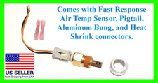 Fits GM Threaded Intake Fast Air Temperature Sensor IAT 3/8" Bung Pigtail LSX 